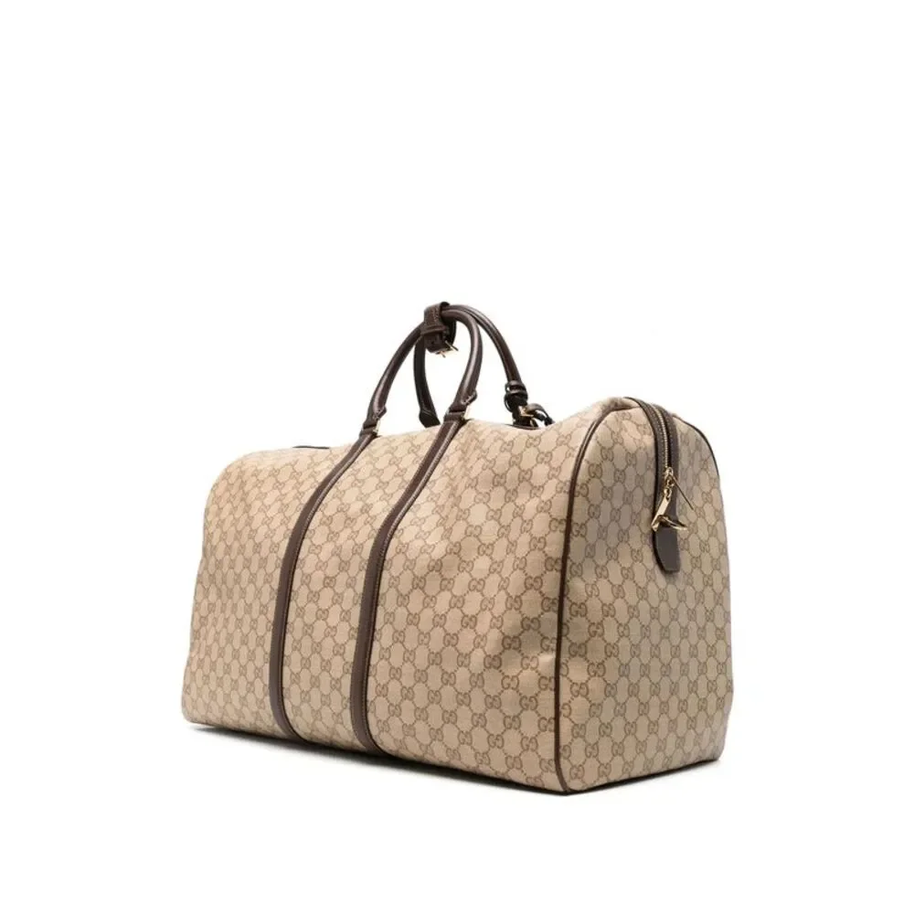 Gucci Neutrals Luggage & Holdalls Men